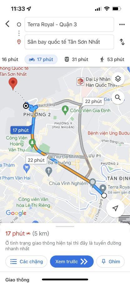 Can Ho Trung Tam Quan 3 Terra Royal Ho Si Minh-város Kültér fotó